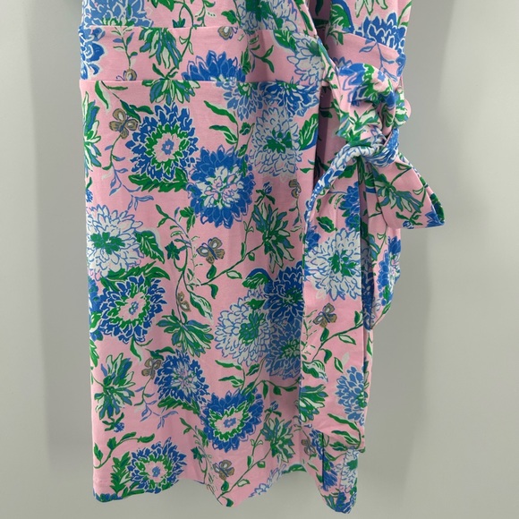 NWT Lilly Pulitzer Sailynn Short Sleeve Conch Shell Pink Rumor Has It Size XS - Picture 2 of 6